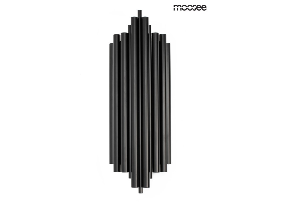 MOOSEE lampa ścienna HARMONIC BLACK czarna - Moosee