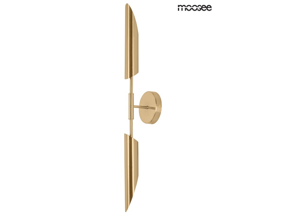 MOOSEE lampa ścienna LOCCA złota - Moosee