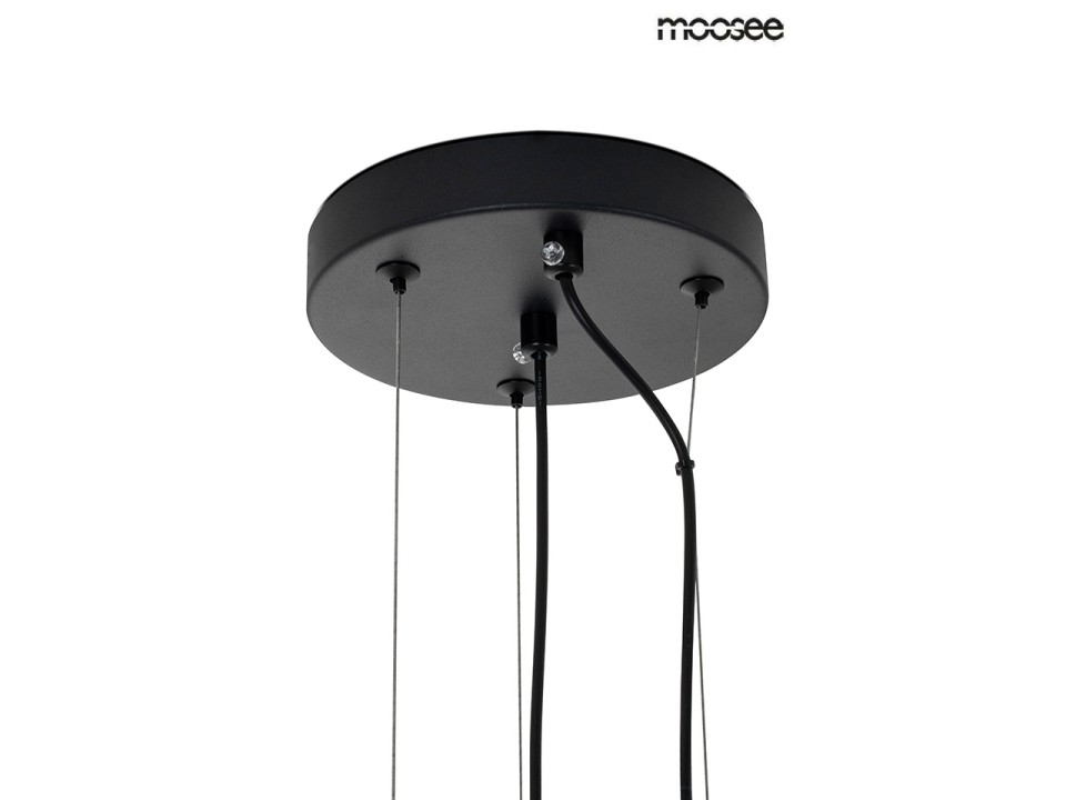 MOOSEE lampa wisząca SESTO czarna - Moosee