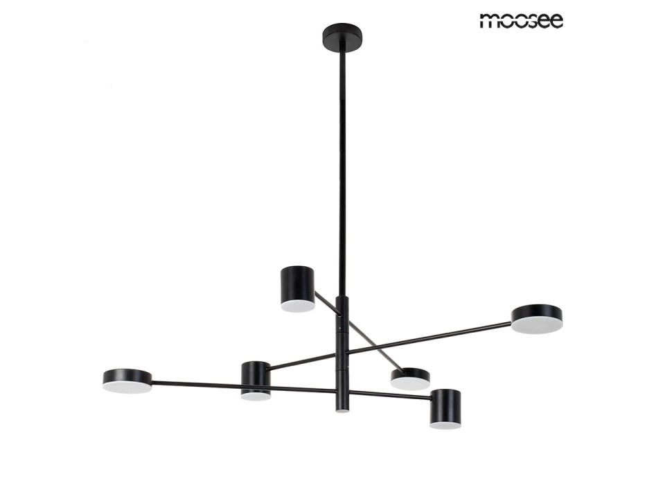 MOOSEE lampa wisząca PIAZETTA czarna - Moosee