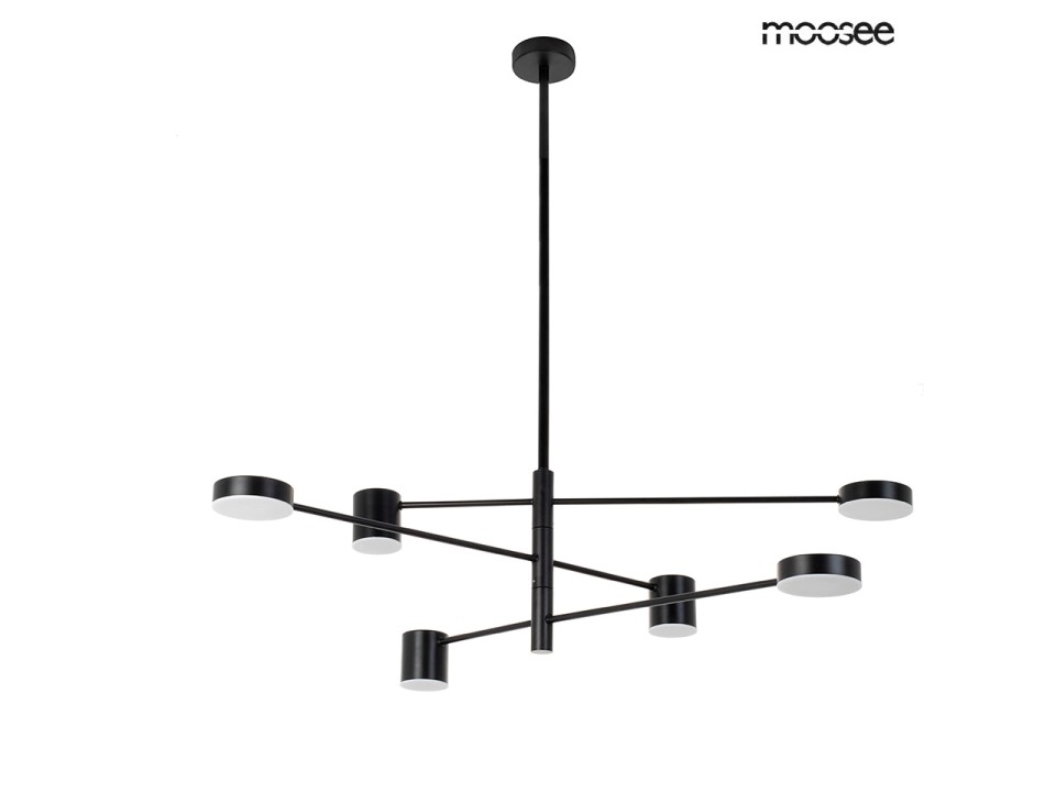 MOOSEE lampa wisząca PIAZETTA czarna - Moosee