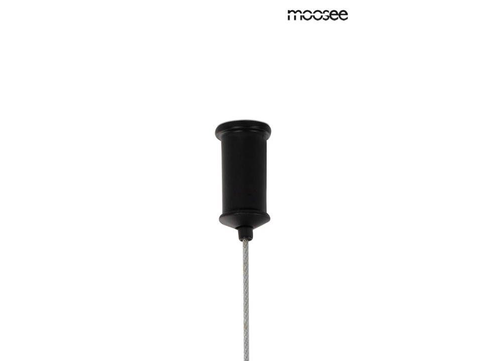 MOOSEE lampa wisząca MIKADO 8 czarna - Moosee