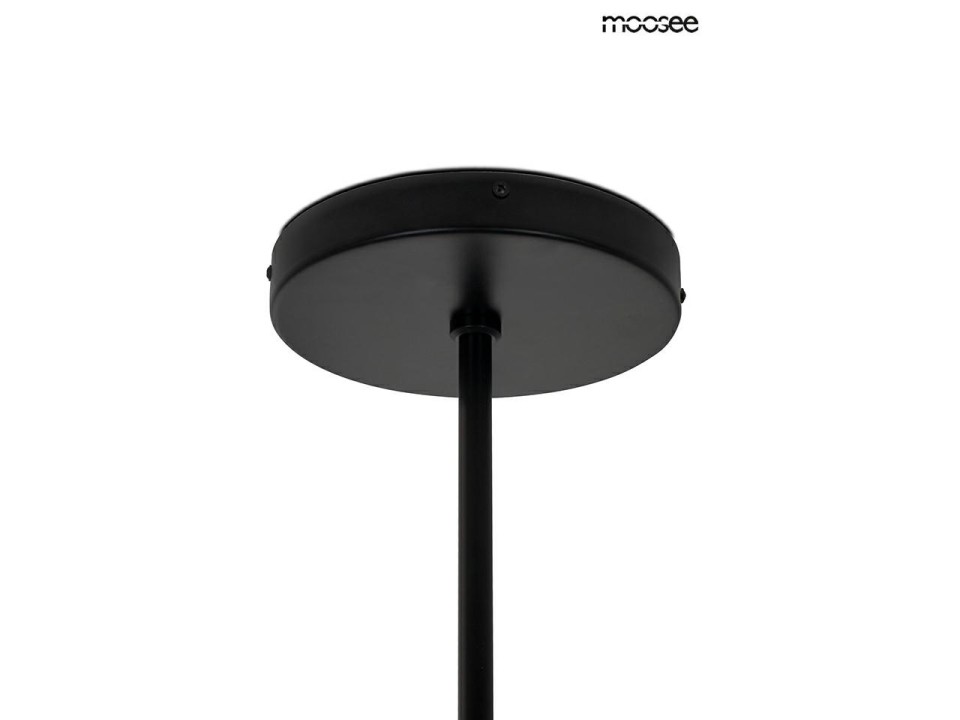 MOOSEE lampa wisząca BOBBIE 3 czarna - Moosee
