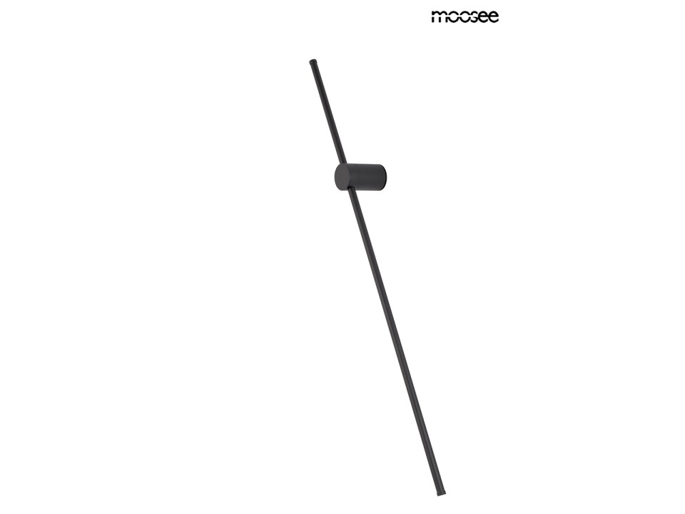 MOOSEE lampa ścienna OMBRE 100 czarna - Moosee