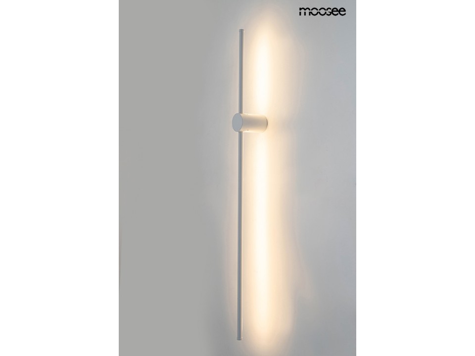 MOOSEE lampa ścienna OMBRE 100 biała - Moosee