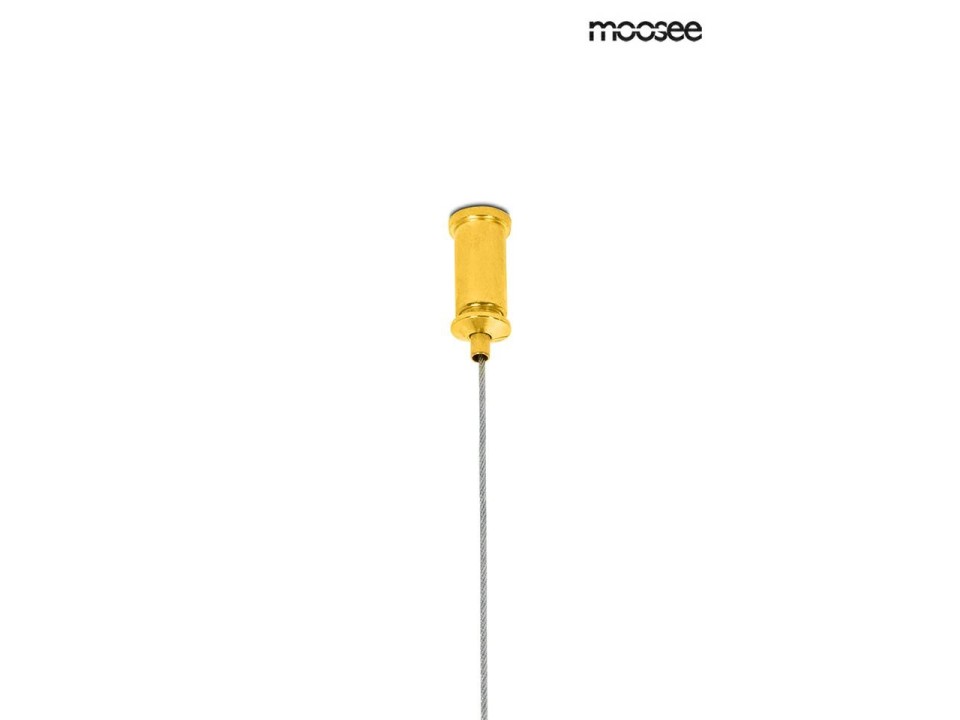 MOOSEE lampa wisząca WAVE 120 złota - Moosee