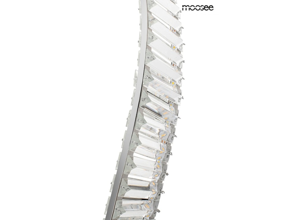 MOOSEE lampa wisząca WAVE CORDON 1A chrom - Moosee