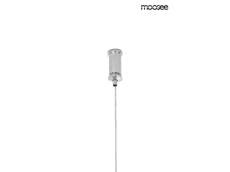MOOSEE lampa wisząca WAVE 160B chrom - Moosee