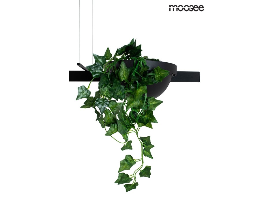 MOOSEE lampa wisząca PLANT LINE czarna - Moosee