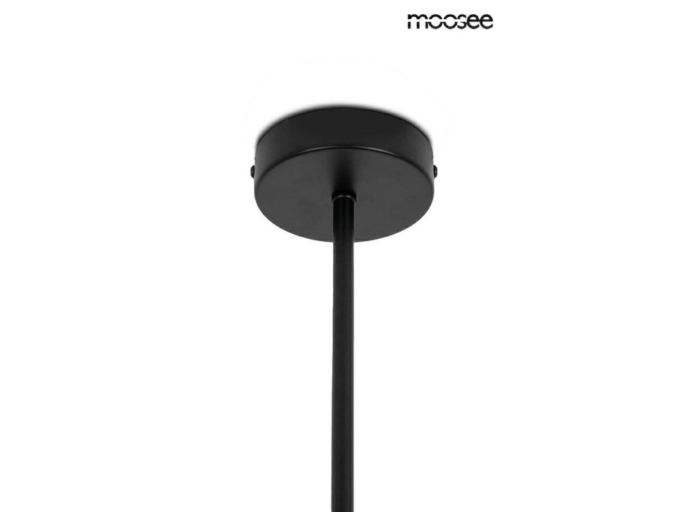 MOOSEE lampa wisząca MODERNO czarna - Moosee