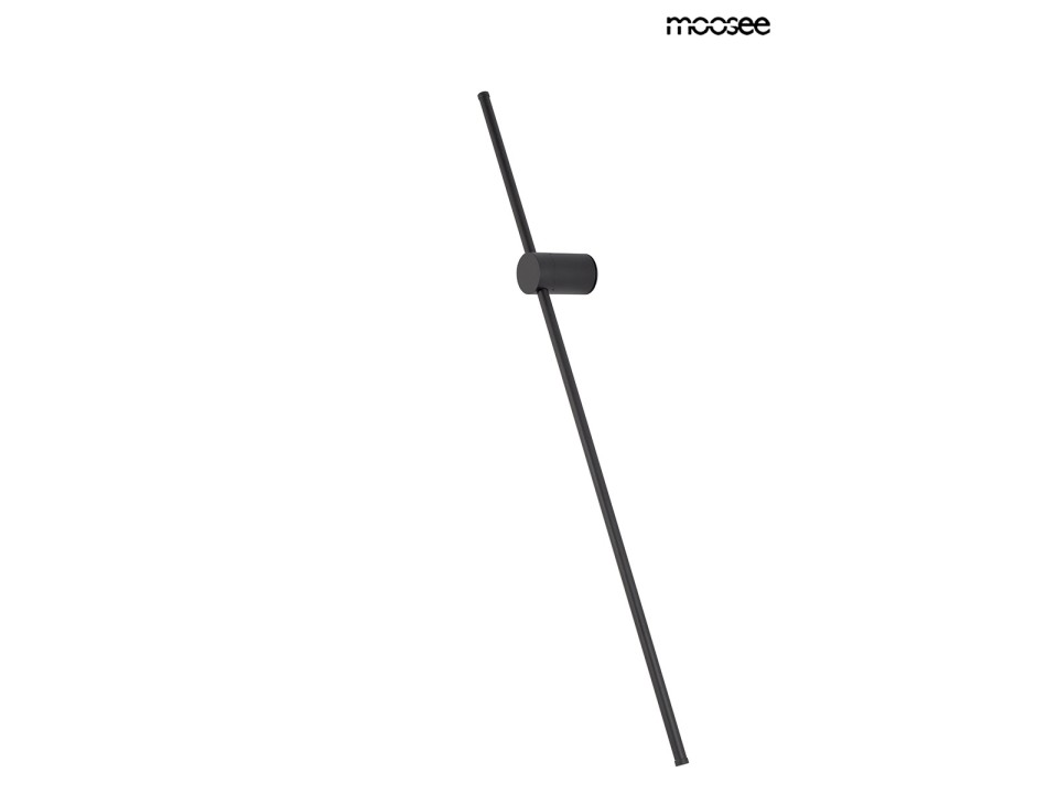 MOOSEE lampa ścienna OMBRE 120 czarna - Moosee