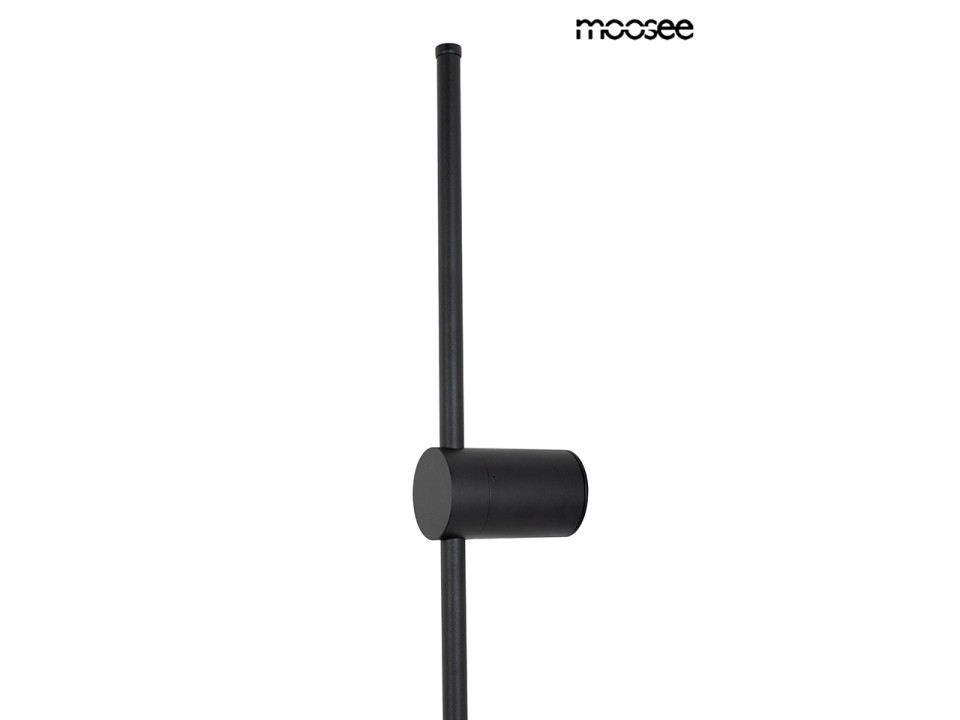 MOOSEE lampa ścienna OMBRE 120 czarna - Moosee