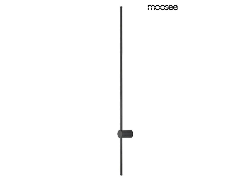 MOOSEE lampa ścienna OMBRE 120 czarna - Moosee