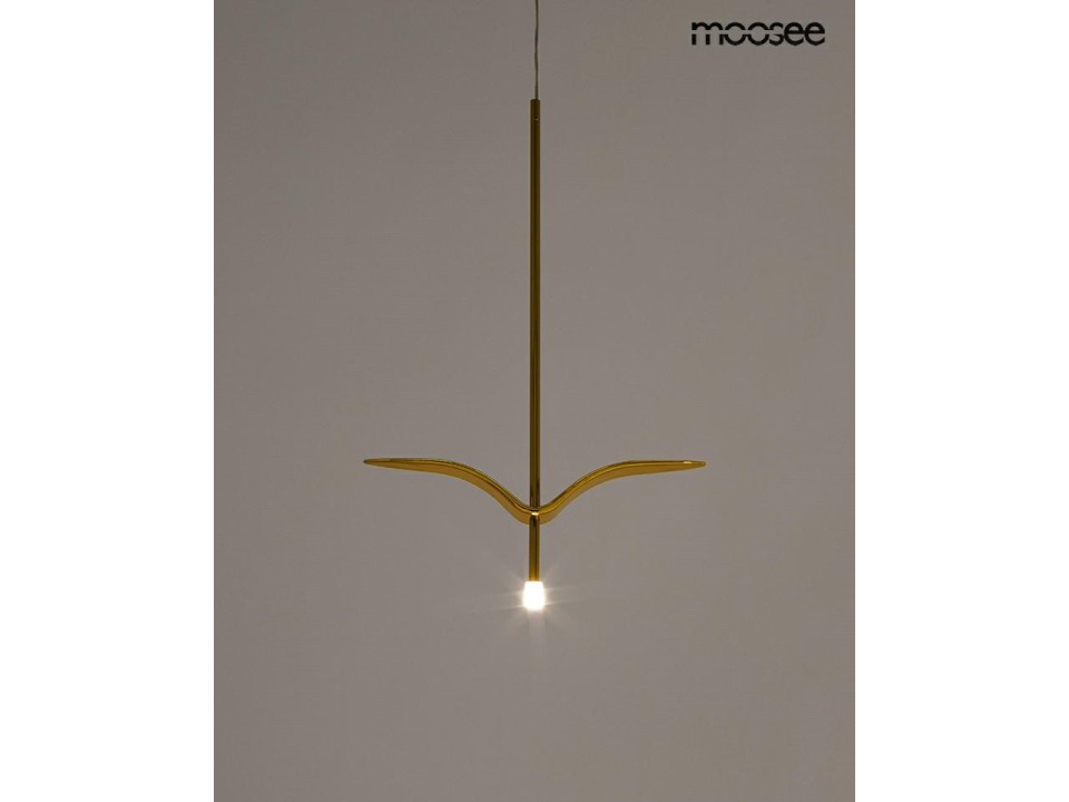 MOOSEE lampa wisząca GAVI A złota - Moosee