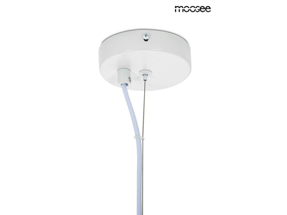 MOOSEE lampa wisząca NEST 40 biała - Moosee