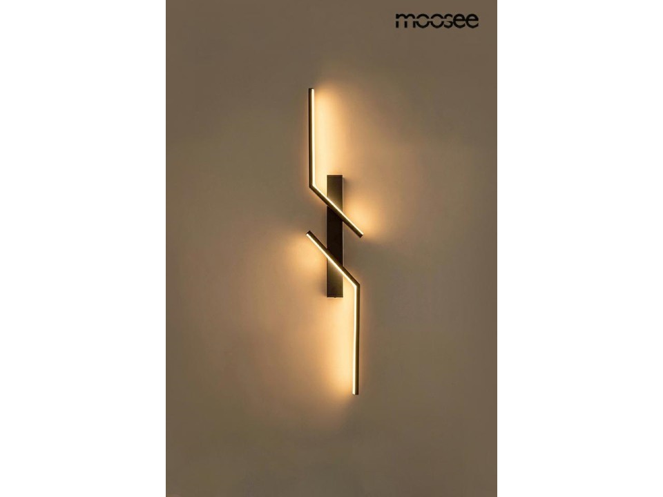 MOOSEE lampa ścienna MAISON 60 czarna - Moosee