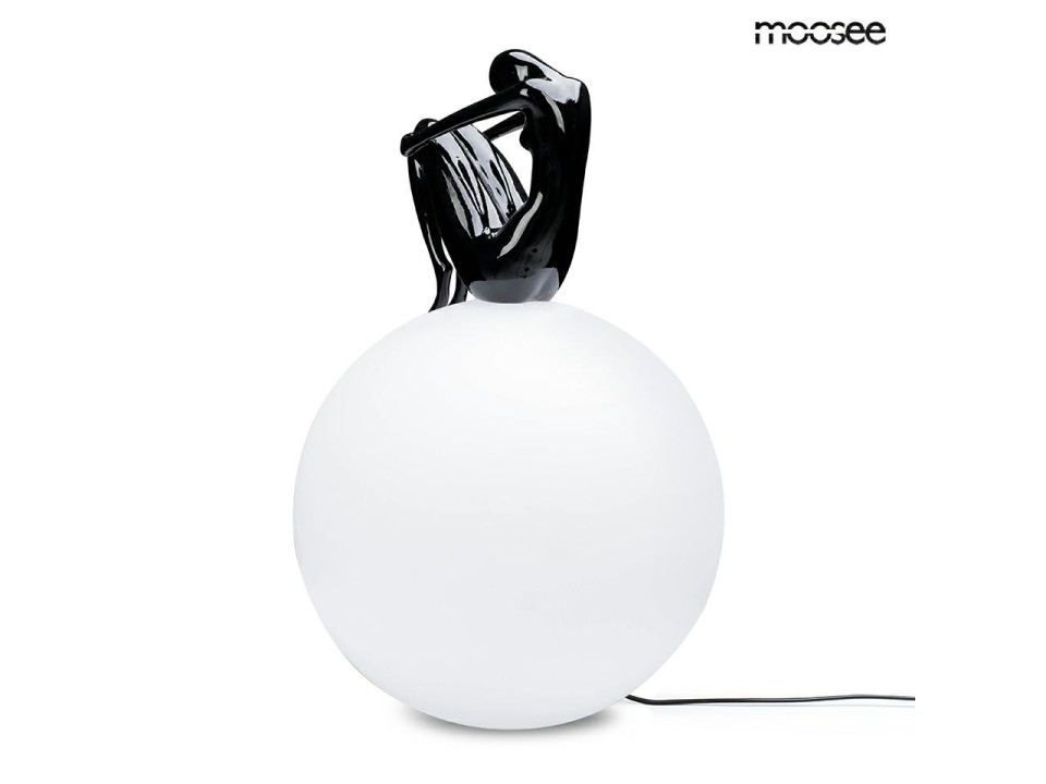 MOOSEE lampa podłogowa UOMO 35 czarna - Moosee