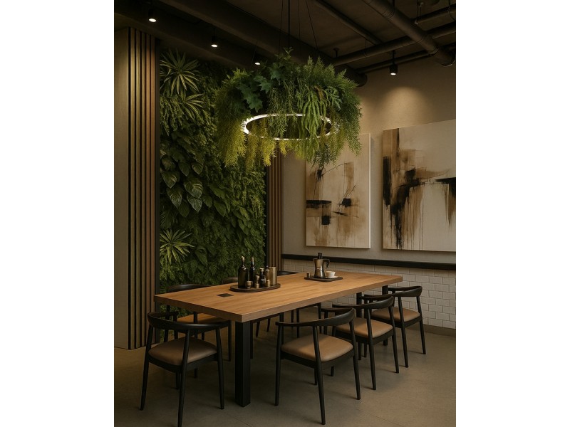 Lampa wisząca GARDENS 90 czarna - Moosee