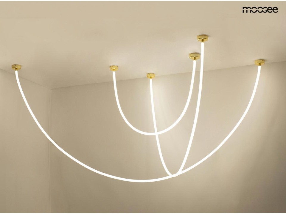 MOOSEE lampa wisząca LASSO 300 Smart złota - Moosee