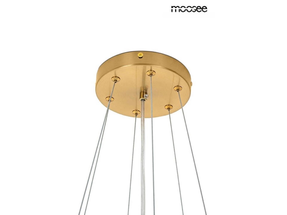 MOOSEE lampa wisząca ROCH 60 złota - Moosee