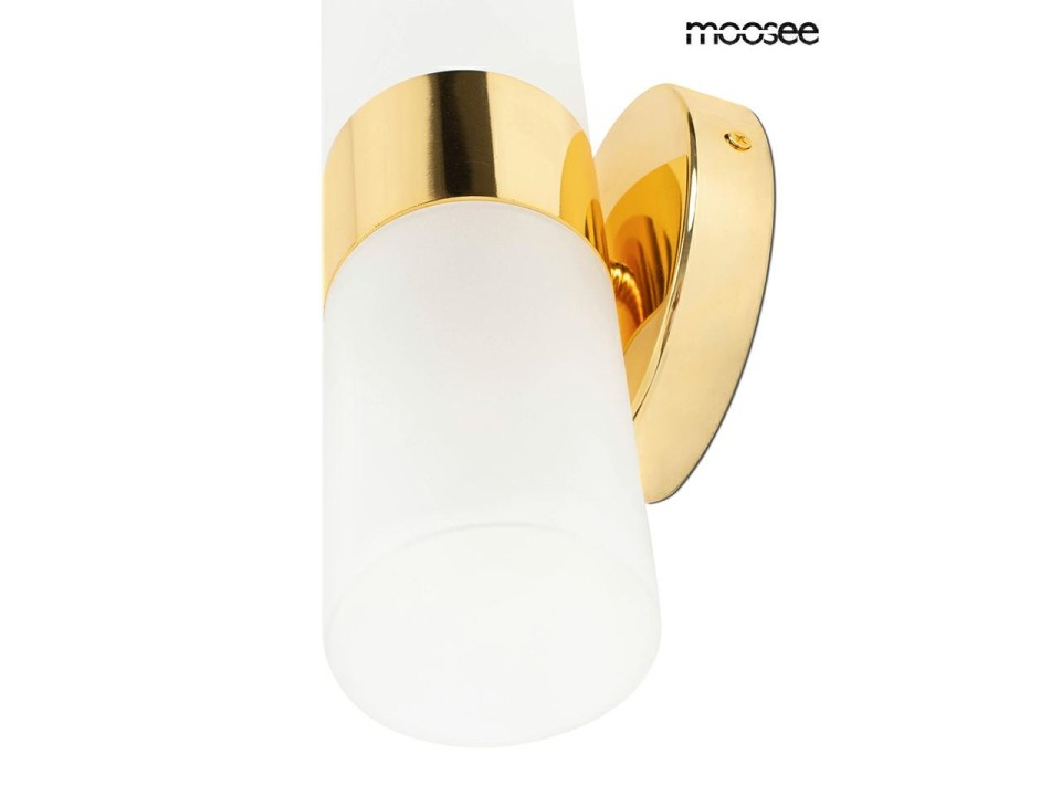 MOOSEE lampa ścienna TUBS złota - Moosee