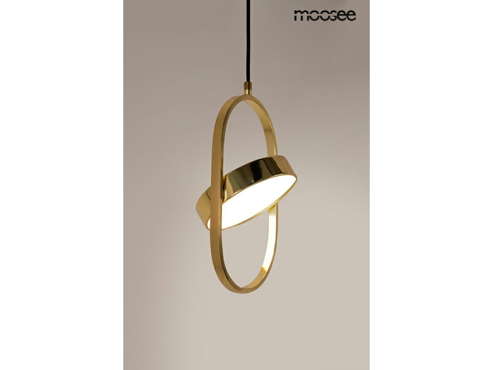 MOOSEE lampa wisząca SPINNER 19 złota - Moosee