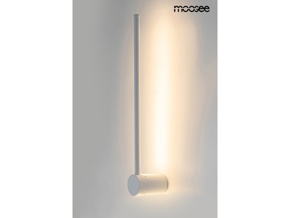 MOOSEE lampa ścienna OMBRE 80 biała - Moosee