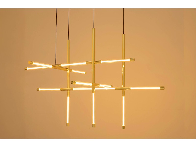 Lampa wisząca MIKADO S złota - Moosee