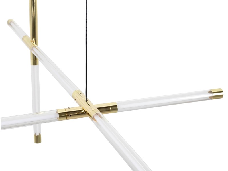 Lampa wisząca MIKADO M złota - Moosee