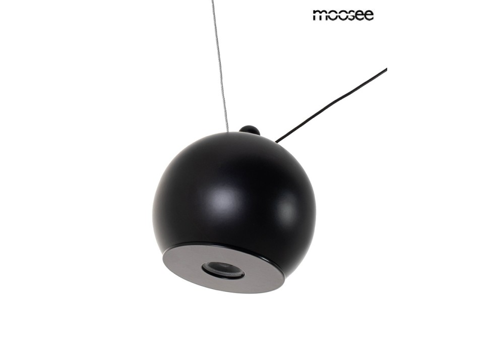 MOOSEE lampa wisząca OCTO 5 czarna - Moosee