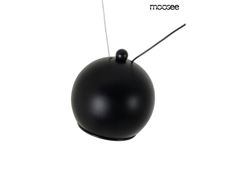 MOOSEE lampa wisząca OCTO 5 czarna - Moosee