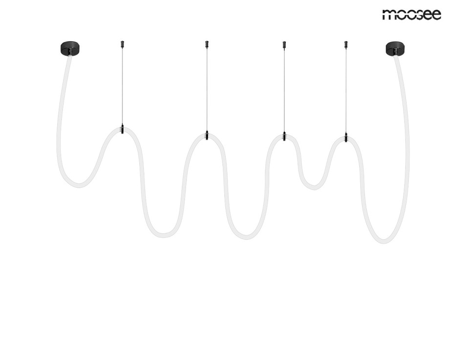 MOOSEE lampa wisząca LASSO 800 Smart czarna - Moosee