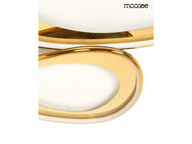 Lampa sufitowa / plafon CELL 3 złota - Moosee