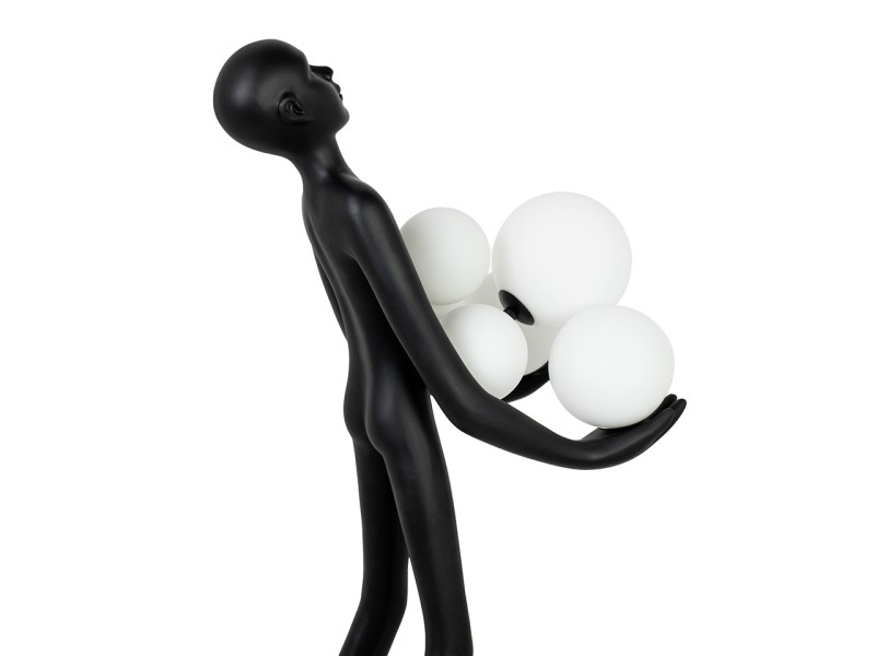 Lampa stołowa HUMAN PREMIUM czarna - Moosee