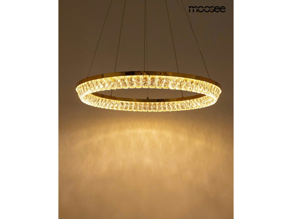 MOOSEE lampa wisząca SAVOY 100 złota - Moosee