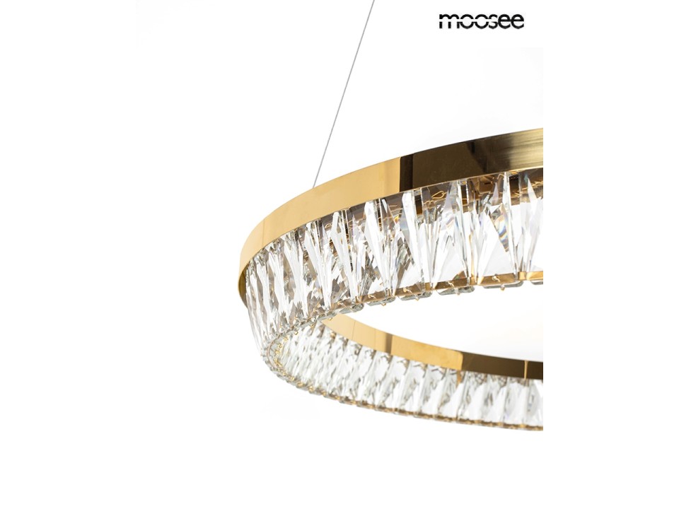 MOOSEE lampa wisząca SAVOY 100 złota - Moosee