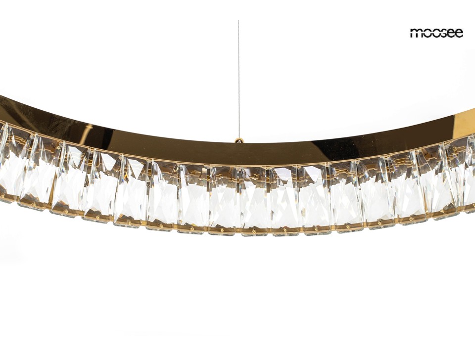 MOOSEE lampa wisząca SAVOY 100 złota - Moosee