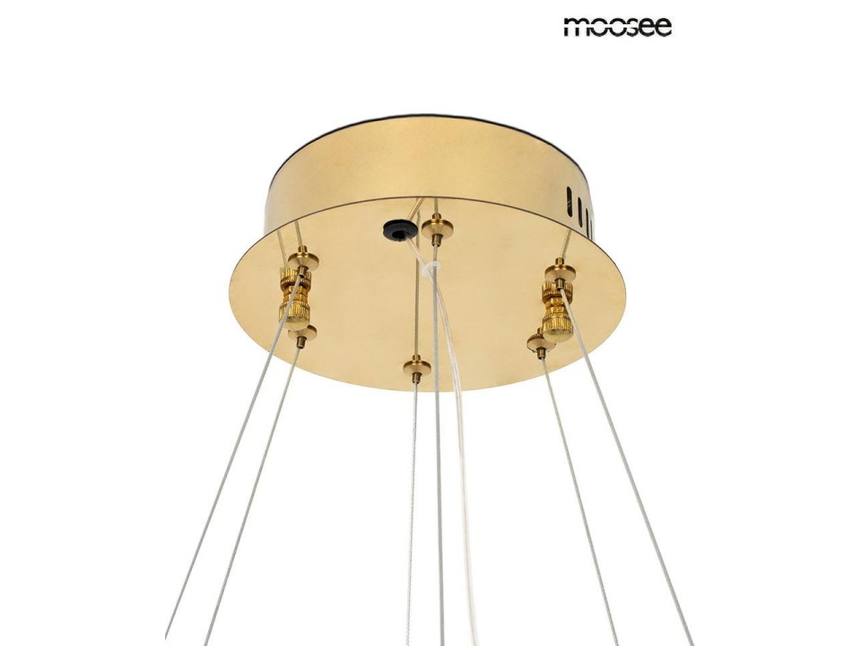 MOOSEE lampa wisząca SAVOY 100 złota - Moosee