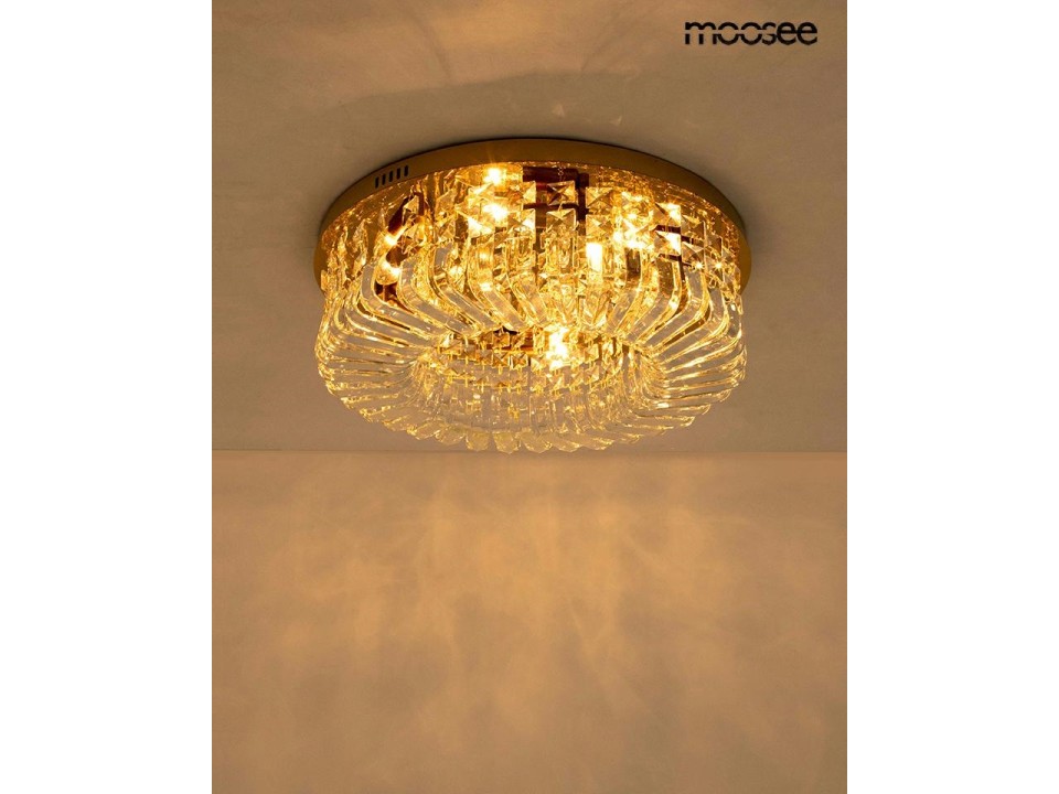 MOOSEE lampa sufitowa / plafon BALUNA 80 złota - Moosee