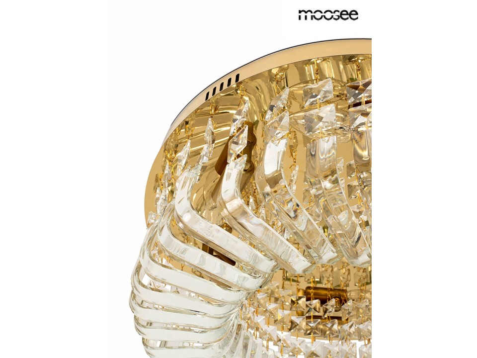 MOOSEE lampa sufitowa / plafon BALUNA 80 złota - Moosee
