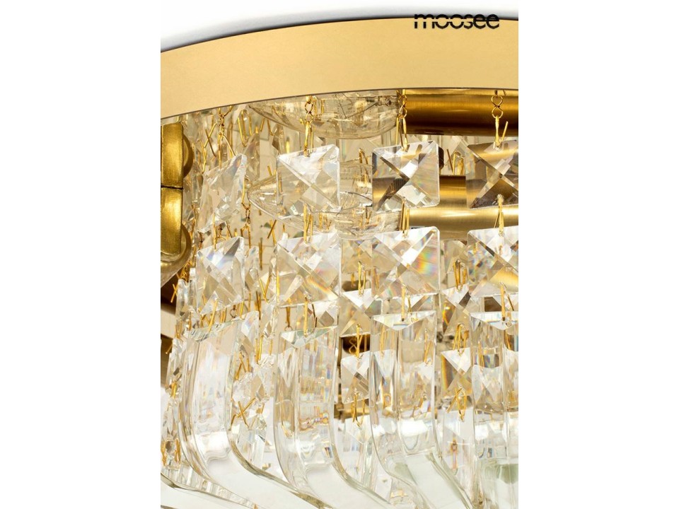 MOOSEE lampa sufitowa / plafon BALUNA 80 złota - Moosee