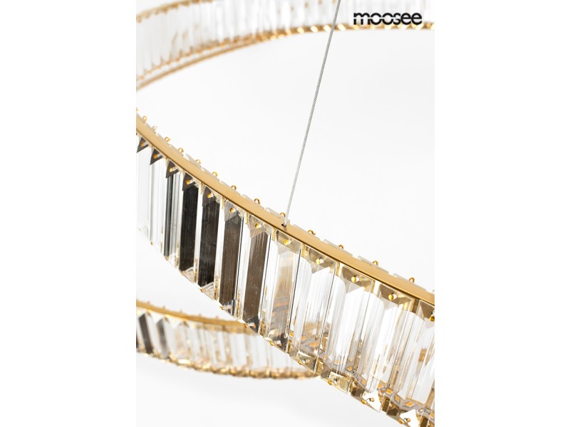 Lampa wisząca WAVE 160A złota - Moosee