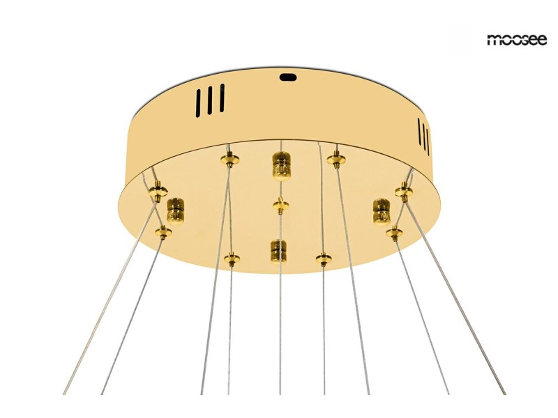 Lampa wisząca WAVE 160A złota - Moosee