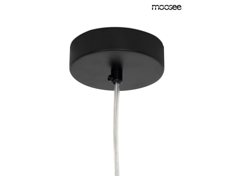 Lampa wisząca ALURE OVAL 120 czarna - Moosee