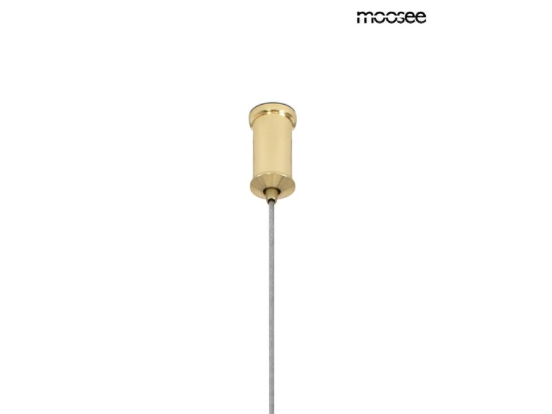 Lampa wisząca ALURE OVAL 120 złota - Moosee