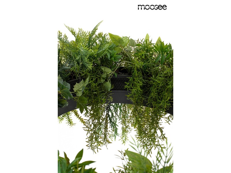 Lampa wisząca GARDENS 50 czarna - Moosee