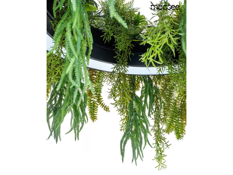 Lampa wisząca GARDENS 50 czarna - Moosee