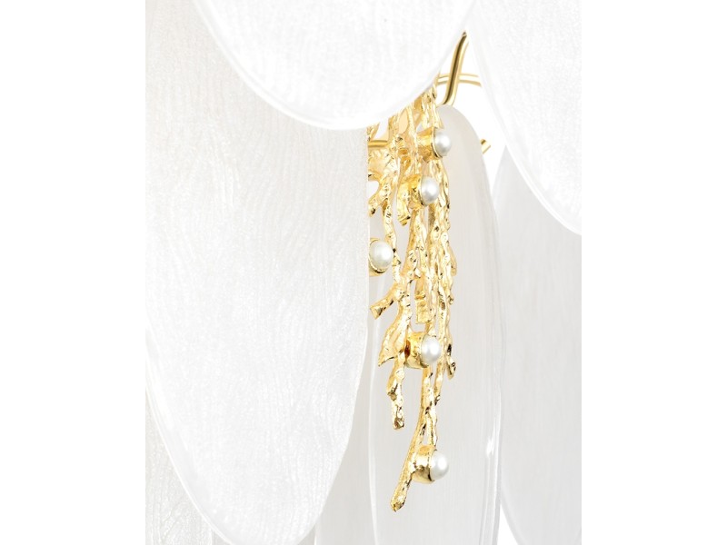 Lampa wisząca CLARA 80 złota - Moosee