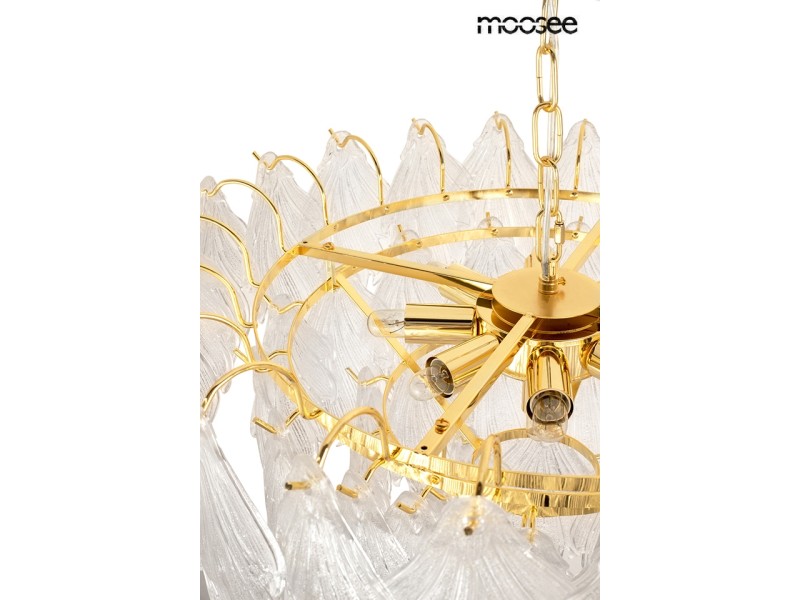 Lampa wisząca SCARLETT 80 złota - Moosee