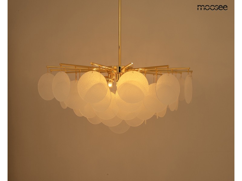 Lampa wisząca SUONO 80 złota - Moosee